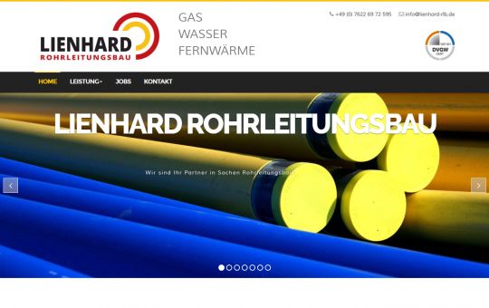Screenshot www.lienhard-rlb.de