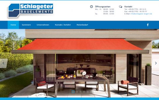Screenshot www.schlageter-dogern.de